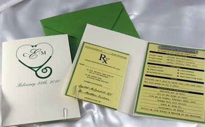 the wedding program booklet is open and ready to be used