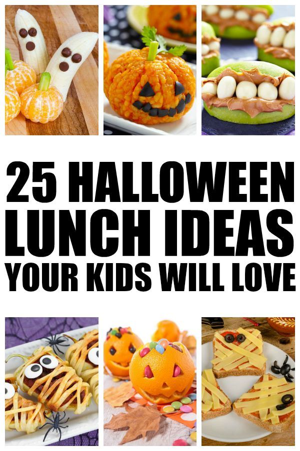 25 halloween lunch ideas your kids will love to eat and have fun at the same time