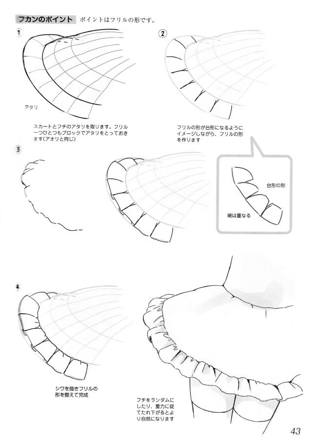 the instructions for how to draw an anime character's head and neck, with text below