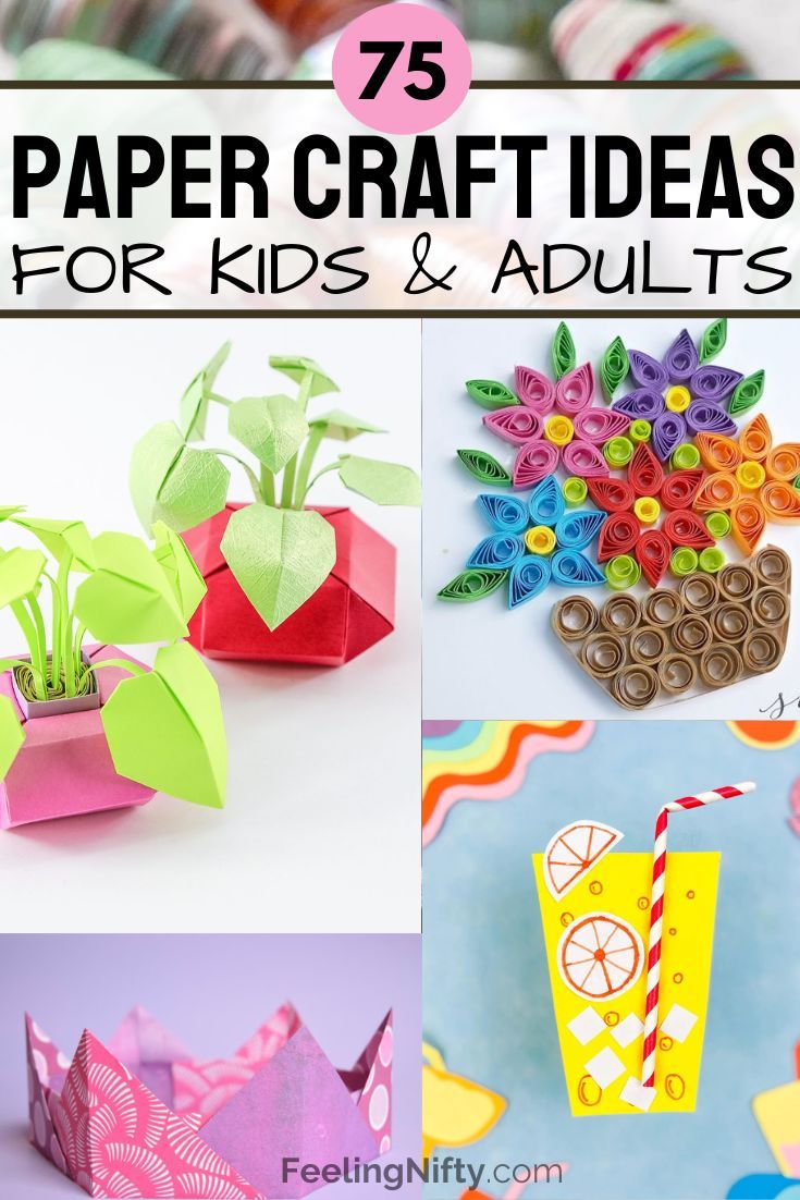 paper craft ideas for kids and adults