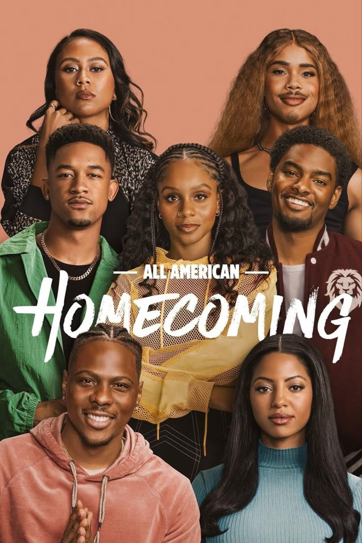 the poster for netflix's all american home coming