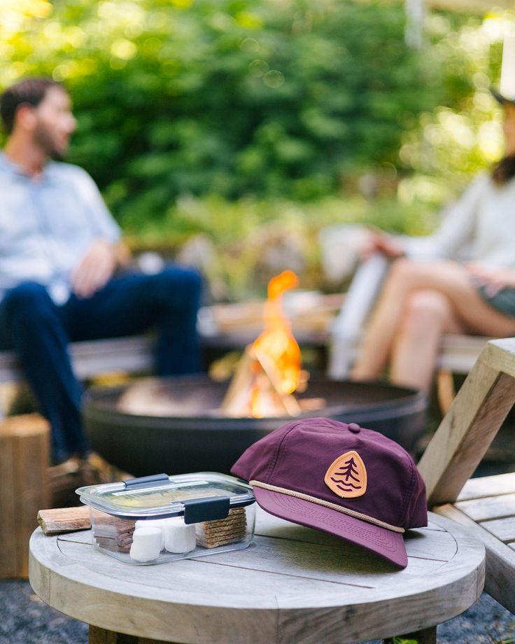 Made from sustainable, lightweight and breathable nylon material, this hat ensures optimal comfort, allowing your head to stay cool and protected. Featuring the iconic Treehouse Point emblem, move about the world with a memento of your time in the trees. 100% Nylon Eggplant color Woven Treehouse Point icon patch Plastic snapback closure Breathable interior mesh sweatband Durable Cap For Camping, Packable Nylon Hats For Outdoor Activities, Durable Hat For Camping, Packable Outdoor Cap, Packable Cap For Outdoor, Nylon Trucker Hat For Outdoor Activities, Nylon Hats With Curved Brim For Outdoor, Nylon Baseball Cap For Travel, Curved Brim Nylon Hat For Outdoor