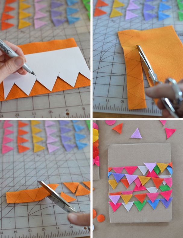 the process of making an origami house