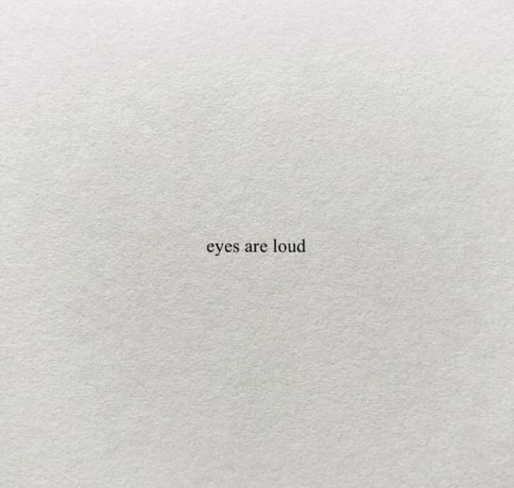 the eyes don't lie written on white paper