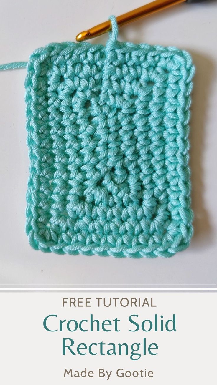 a crochet square with the text, free pattern