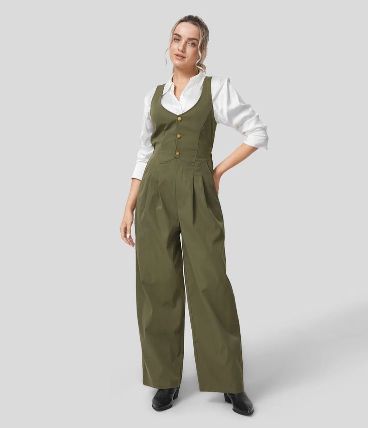 Jumpsuit Outfit Casual, Overalls Outfits, Mid Size Fashion, Jumpsuit Outfit, Bleach Wash, Casual Jumpsuit, Jumpsuit Fashion, Style Profile, Work Outfits