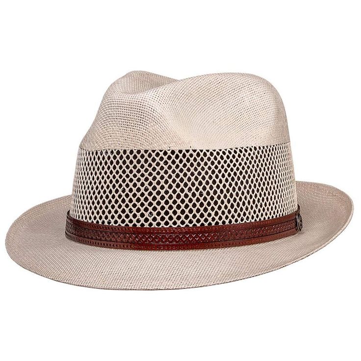 PRICES MAY VARY. STYLISH AND CLASSIC STRAW FEDORA — Beat the heat this summer with a classic and stylish straw sun hat. A timeless fedora teardrop crown with straw crown construction allows for vented airflow while still providing sun protection from harmful UV rays. The Tuscany fedora is a hot weather classic. PERFECT HAT FOR OUTDOOR ADVENTURES — Adventure ready and the perfect complement to any outfit at any venue. This hat is lightweight and durable making it the ultimate companion that keeps Straw Cowgirl Hat, White Cowboy Hat, Brown Cowboy Hat, Hats For Big Heads, Leather Cowboy Hats, American Hat Makers, American Hat, Black Cowboy Hat, Mens Fedora