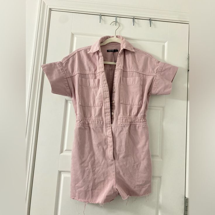 Cutest Jean Romper Just Never Worn Utility Romper, Jean Romper, Cute Jeans, Light Purple, Color Purple, Pant Jumpsuit, Jumpsuit Romper, Rompers, Pants For Women