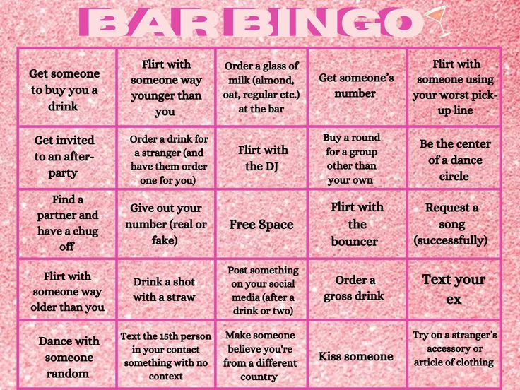 Bar Bingo Game Bar Bingo Ideas, Bar Games For Customers, Bar Crawl Games, Bar Crawl Bingo, Bar Activities, Games For Ladies Night, Birthday Bingo, Free Printable Bingo Cards, Bingo Online