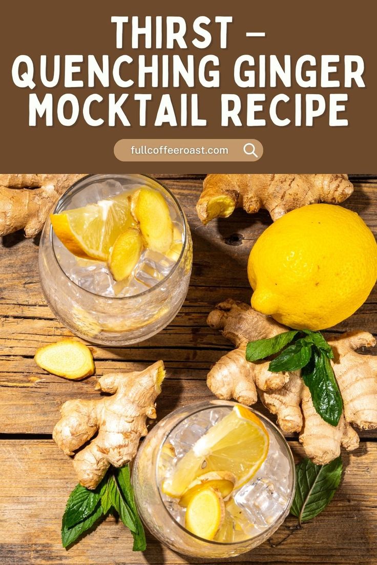 Try this thirst-quenching ginger mocktail recipe for a burst of flavor! Perfect for fans of easy mocktail recipes, this refreshing mocktail uses ginger beer drinks to deliver a zesty kick. Serve as party beverages or enjoy as a ginger beer cocktail alternative! Ginger Mocktail Recipes, Ginger Mocktail, Ginger Beer Drinks, Homemade Ginger Beer, Refreshing Mocktail, Party Beverages, Ginger Beer Cocktail, Easy Mocktail Recipes, Beer Drinks