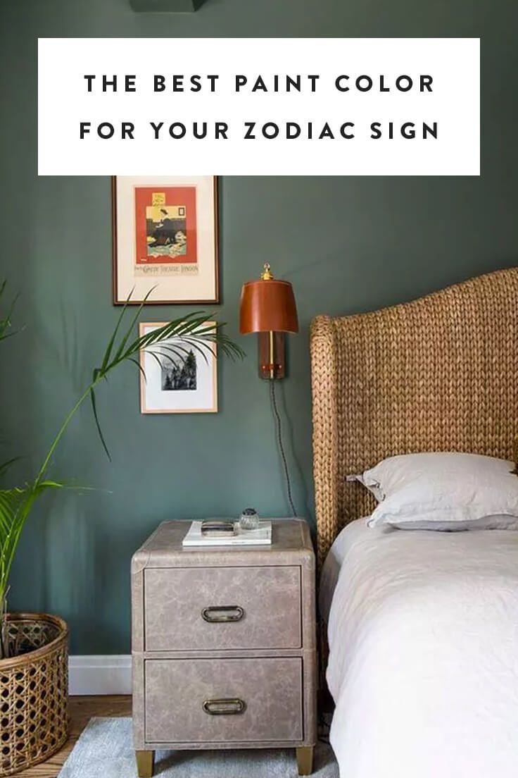 the best paint color for your zodiac sign