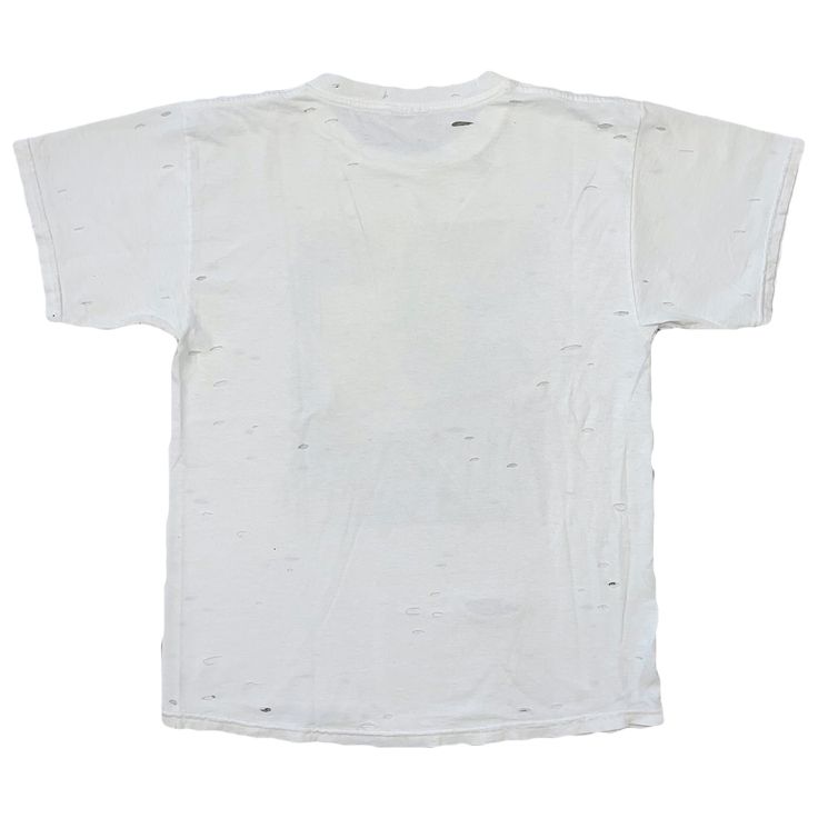 Vintage RICKY MARTIN t-shirt Fits like S Distressed by hand SIZE / COLOR / DISTRESSING / OTHER IMPERFECTIONS MAY VARY HAND WASH COLD / DRY FLAT ALL SALES FINAL Faded Washed Band Merch T-shirt, Faded Graphic Tee T-shirt Pre-shrunk, White Distressed Grunge T-shirt, Faded Screen Print T-shirt For Streetwear, Faded Crew Neck T-shirt Band Merch, Faded Graphic Print T-shirt For Streetwear, Urban Distressed T-shirt For Summer, Distressed White Short Sleeve T-shirt, Faded Graphic Print T-shirt With Short Sleeves