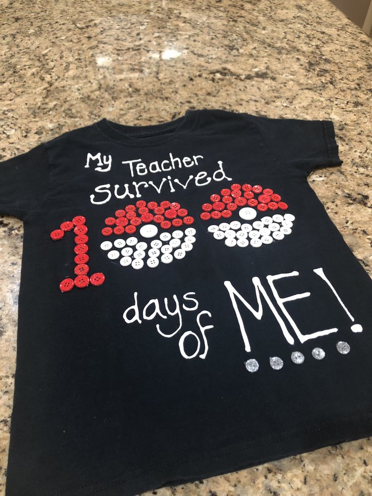 a t - shirt that says, my teacher survived 11 days of me on it