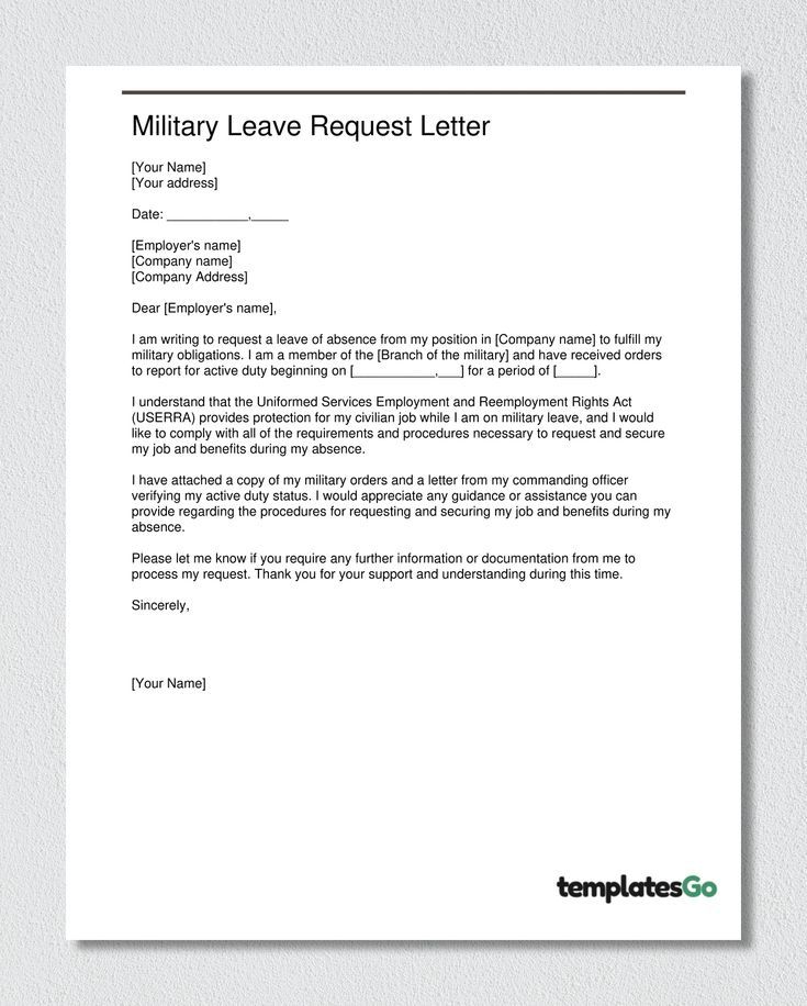 Military Leave Request Letter unique version to customize with our tool, only at templatesgo.com Leave Form, Military Leave Request Form, Military Leave Form, Leave Request Form, Leave Format For Military, Military Leave Billing Format, Will Documents, Military Format, Resignation Form