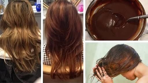 Picture of DIY Natural Hair Dye Color for Instant Dark Brown Hair !! Natural Hair Color Dye, Coffee Hair Dye, Eye Shadow Tutorial, Shadow Tutorial, How To Darken Hair, Diy Hair Dye, Coffee Hair, Natural Hair Diy, Chocolate Brown Hair Color