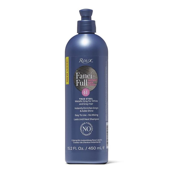 Roux Temporary Hair Color Rinse by Fanci-Full | Sally Beauty Brassy Hair, Color Depositing Shampoo, Grey Hair Dye, Hair Color Remover, Grey White Hair, White Hair Color, Covering Gray Hair, Lilac Hair, Temporary Hair Color