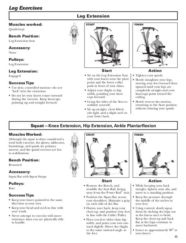 an instruction manual showing how to use the exercise chair for back and neck pain relief