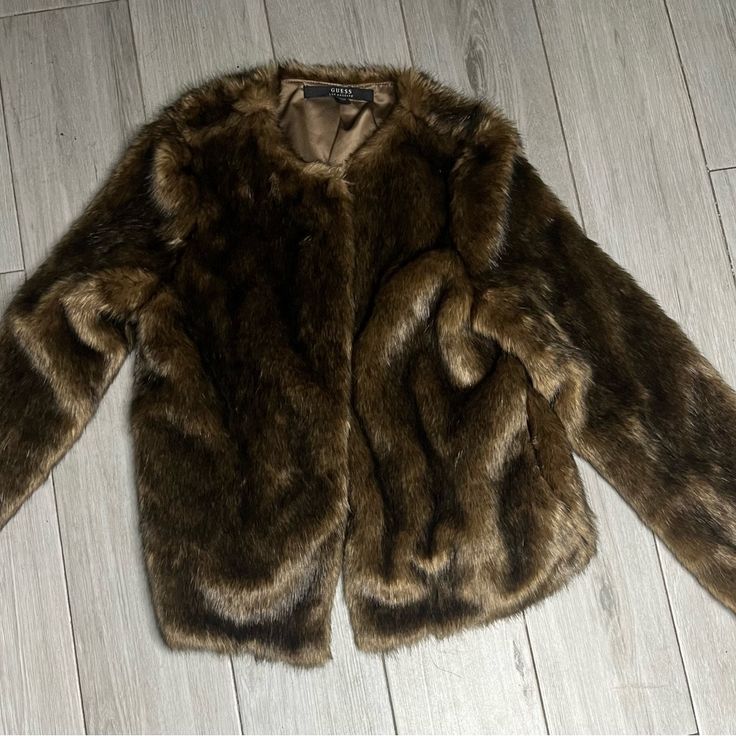 Never Worn -No Tag Brown Faux Fur Outerwear For Spring, Spring Brown Faux Fur Outerwear, Bomber Jackets, Faux Fur, Bomber Jacket, Jackets For Women, Jackets & Coats, Women Shopping, Color