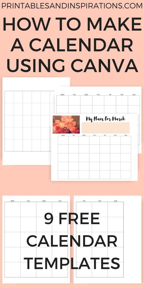 the free printable calendar is perfect for any type of planner that needs to be organized