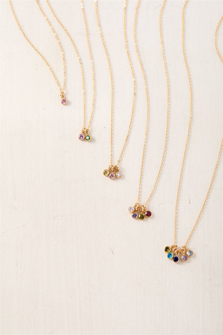 personalized necklace, custom necklace, birthstone necklace, sentimental jewelry, mothers day gifts, meaningful gifts, jewelry tour, gold necklace inspo, mothers day 2024 Gold Birthstone Necklace With Bezel Setting, Gold Dainty Birthstone Necklace With Gemstone Accents, Dainty Gold Birthstone Necklace With Gemstone Accents, Gold Dainty Birthstone Necklace With Round Stone, Dainty Gold Birthstone Necklace With Round Stone, Yellow Gold Birthstone Charm Necklace For Mom, 14k Gold Filled Yellow Gold Birthstone Necklace, 14k Gold Birthstone Necklace For May, Everyday Gold Birthstone Necklace With Bezel Setting