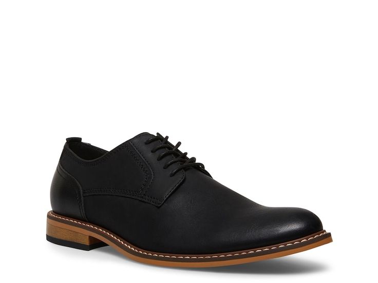 Madden Mens M-Anthro Oxford | DSW Fitted Oxfords With Textured Sole For Work, Casual Fitted Oxfords With Leather Sole, Casual Fitted Oxfords For Work, Casual Dress Shoes With Textured Sole For Work, Casual Fitted Leather Dress Shoes, Casual Leather Dress Shoes, Casual Dress Shoes With Stitched Sole For Work, Casual Dress Shoes With Plain Toe, Casual Fitted Dress Shoes With Plain Toe