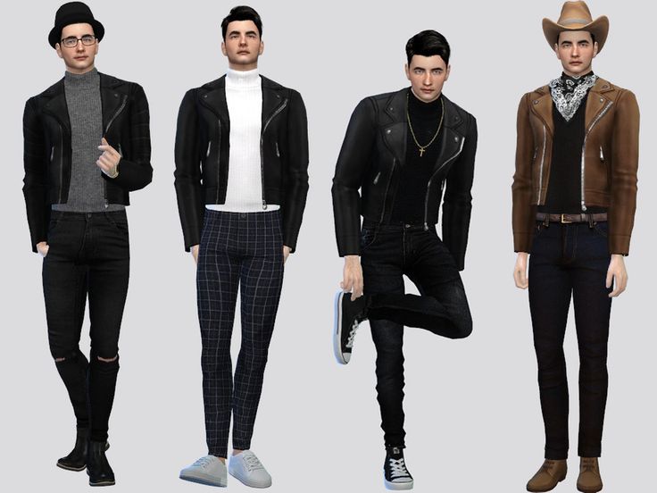 McLayneSims' Pontius Leather Jacket Sims 4 Cc Clothes Male Leather Jacket, Leather Jacket Sims 4 Cc Male, Sims 4 Male Leather Jacket, Sims 4 Cc Leather Jacket, Sims 4 Leather Jacket, Cc Clothing, Boys Leather Jacket, Sims 4 Male Clothes, Cc Clothes