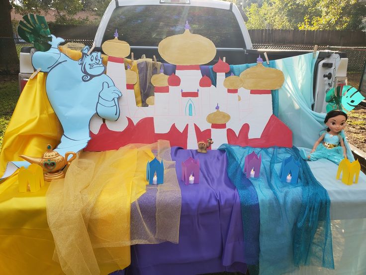 Alladin Trunk Or Treat, Trunk Or Treat Aladdin, Aladdin Trunk Or Treat, Trunk Or Treat Ideas, Church Events, The Crafts, Treat Ideas, Trunk Or Treat, Aladdin