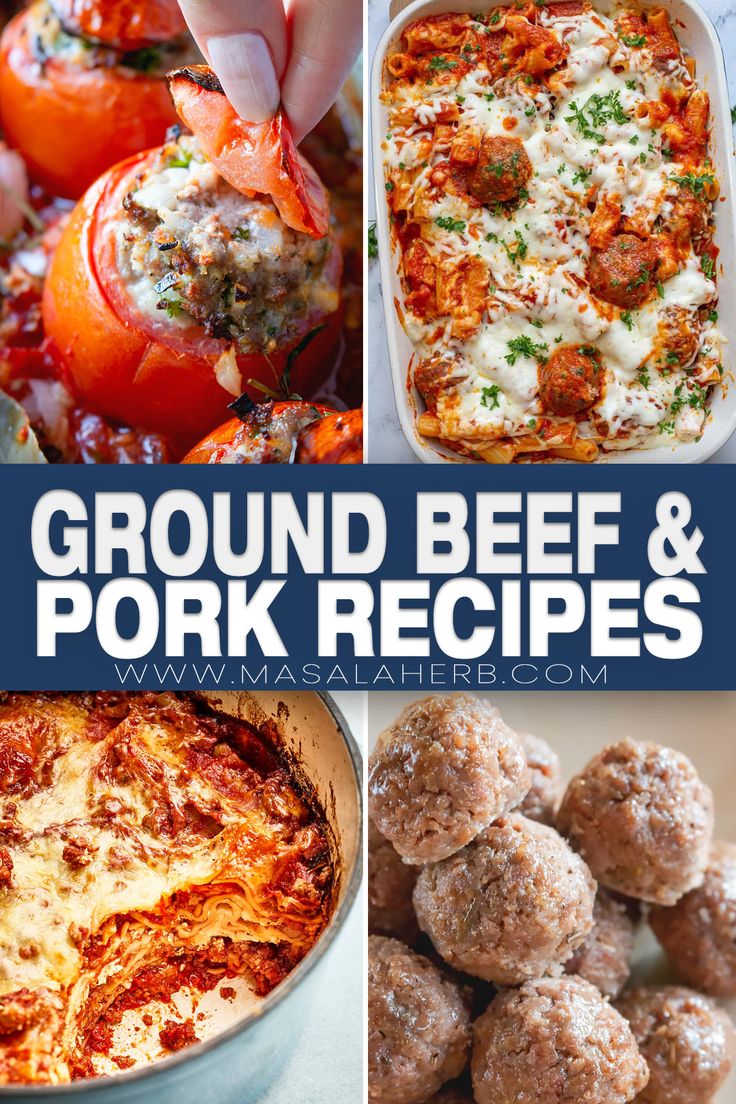 the best ground beef and pork recipes