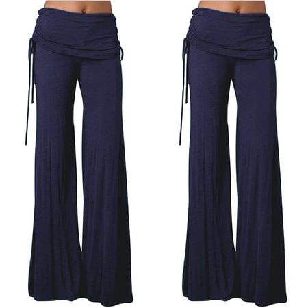 Step out in style with our Women's Solid Color Wide-Leg Athletic Pants. These pants are the blend of comfort and fashion, crafted from high-quality material that feels soft against your skin. The breathable fabric ensures you stay cool and dry, whether you're busting a move on the dance floor or sweating it out in the gym. The mid-rise waist flatters your figure, and the subtle flare at the bottom a trendy to the classic wide-leg design. A matching belt provides both functionality and fashion , Pleated Pattern, Estilo Hipster, Yoga Trousers, Women Trousers, Loose Trousers, Grey Outfit, Yoga Fashion, Short Sleeve Cardigan, Beach Pants