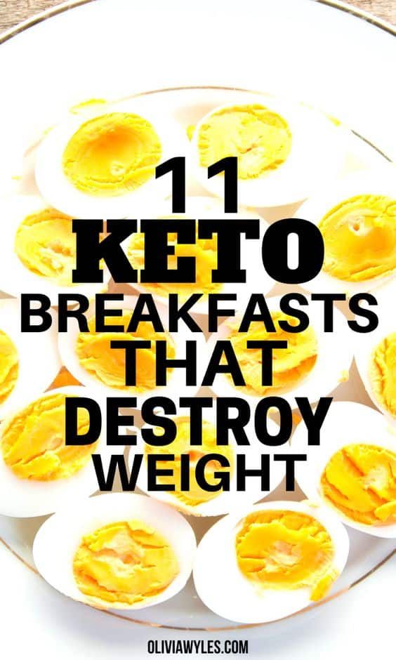 These 11 Easy Low Carb, Keto Breakfasts are the perfect way to start your morning on the right foot! These healthy, gluten free, and easy low carb meals that include pancakes, keto coffee, chaffles, flaxseed muffins, and lots of other fun ideas. You will love these keto breakfasts for your ketogenic diet. These are the best keto friendly breakfasts that will help you lose weight and stay in ketosis. Keto Breakfasts, Desayuno Keto, Boiled Egg Diet Plan, Ketogenic Diet Meal Plan, Fat Foods, Best Keto Diet, Low Carb Meals Easy, Diet Help, Keto Diet Meal Plan