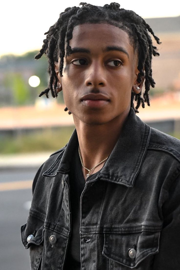 Pin on 1 0 0 k R o b Dudes With Braids, Cool Black Male Hairstyles, Black Dude Hairstyles, Dreads Men Black, Black Guys Braids, African Hairstyles Men, Short Black Hair Men, Male Dreadlock Hairstyles, Black American Boys