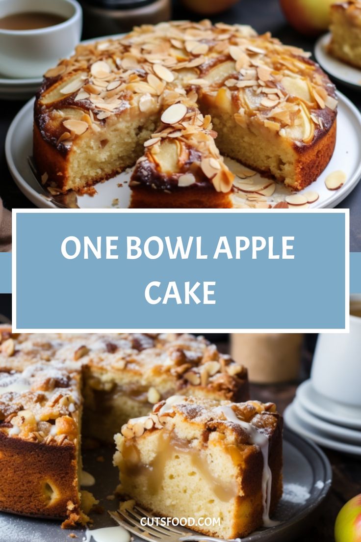 One Bowl Apple Cake One Bowl Apple Cake, Spiced Cake, Clean Eating Desserts, Apple Cake Recipes, Spice Cake, Moist Cakes, Gluten Free Cakes, Paleo Dessert, Apple Cake