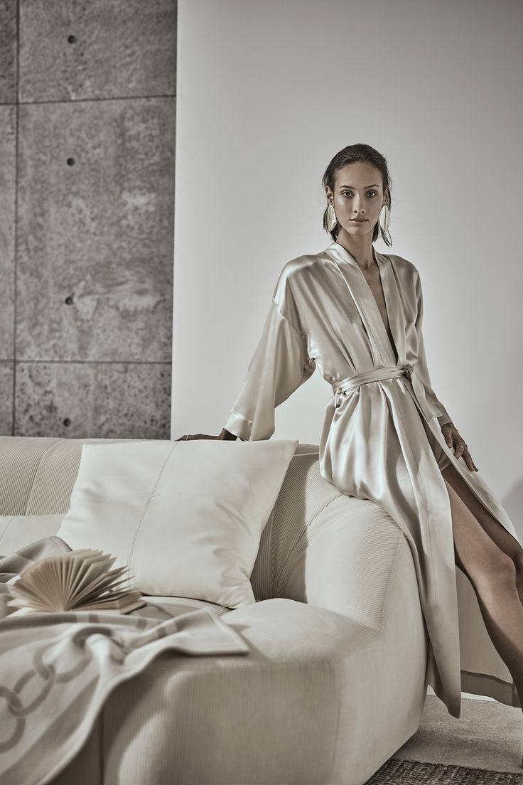 The Cascade dressing gown from Frette creates indulgent comfort and is crafted from 100% pure silk. The champagne shade is the perfect neutral Elegant Silk Robe For Wedding Night, Cream Elegant Sleep Dress, Chic Silk Robe For Sleeping, Elegant Cream Robe For Wedding Night, Elegant Silk Robe For Loungewear, Elegant Cream Silk Robe, Elegant Satin Finish Robe For Loungewear, Luxury Satin Robe For Daywear, Elegant Cream Robe With Long Sleeves