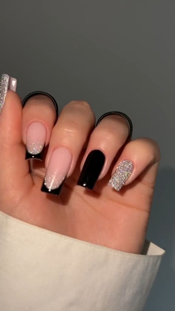 Fancy Nails Designs, Nail Art Designs Videos, Acrylic Nails Coffin Short, New Year's Nails, Fancy Nails, Chic Nails, Dope Nails, Square Nails, Cute Acrylic Nails