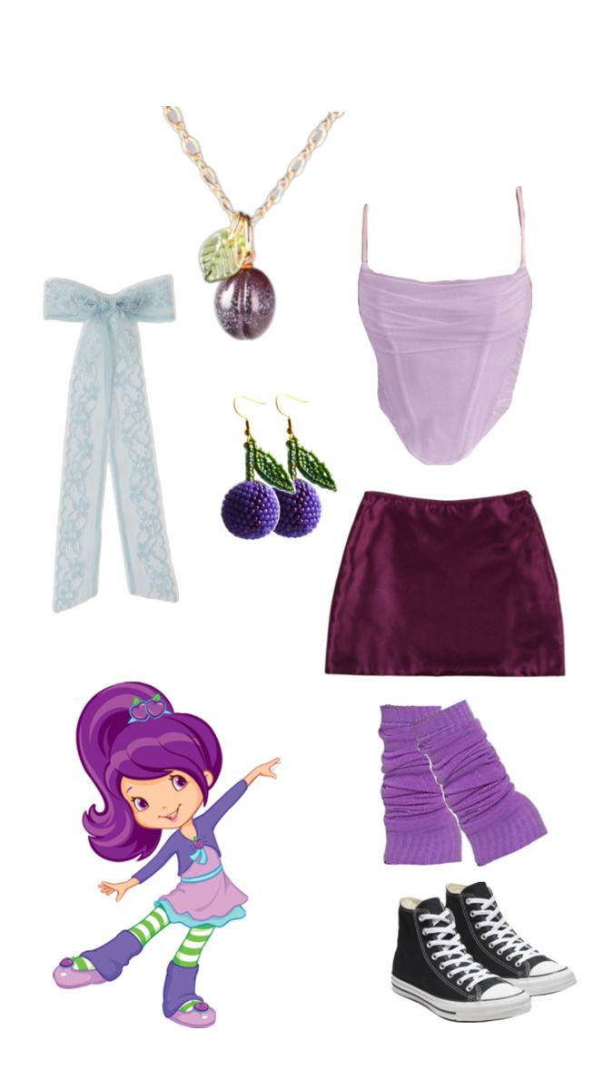 an assortment of clothing and accessories for girls