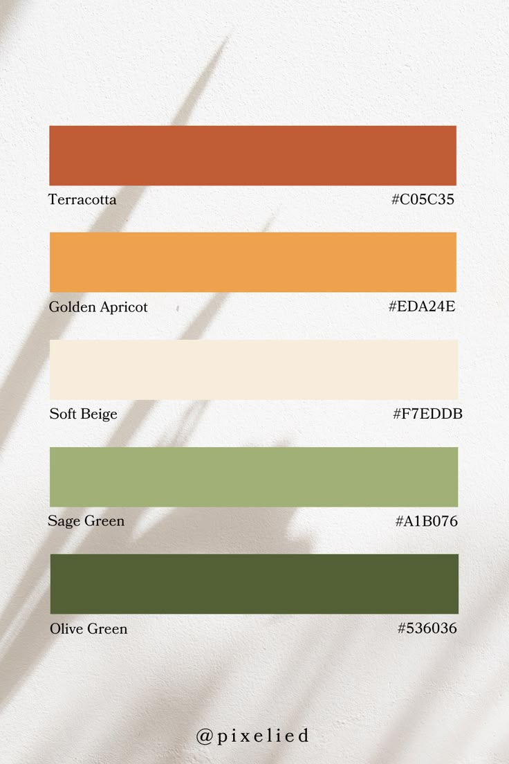 the color palette is shown with different shades and colors to choose from, including green, orange