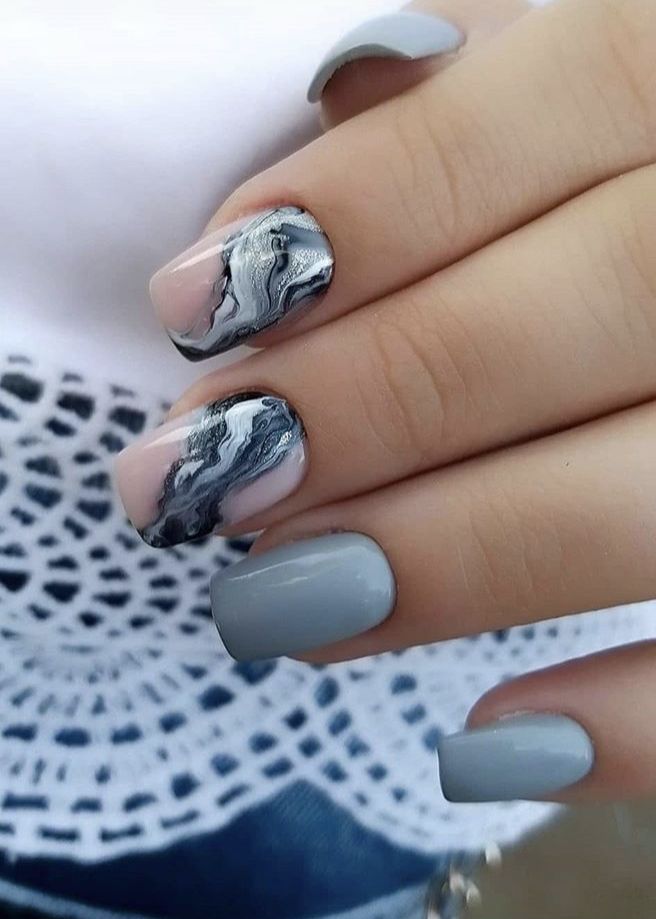 Trendy Nail Art Spring 2023, Mramor Nail Designs, Mramor Nail, Nail Designs Diy, Realistic Tattoo Ideas, Nails Coffin Short, Country Acrylic Nails, Nail Video, Bright Nail Art