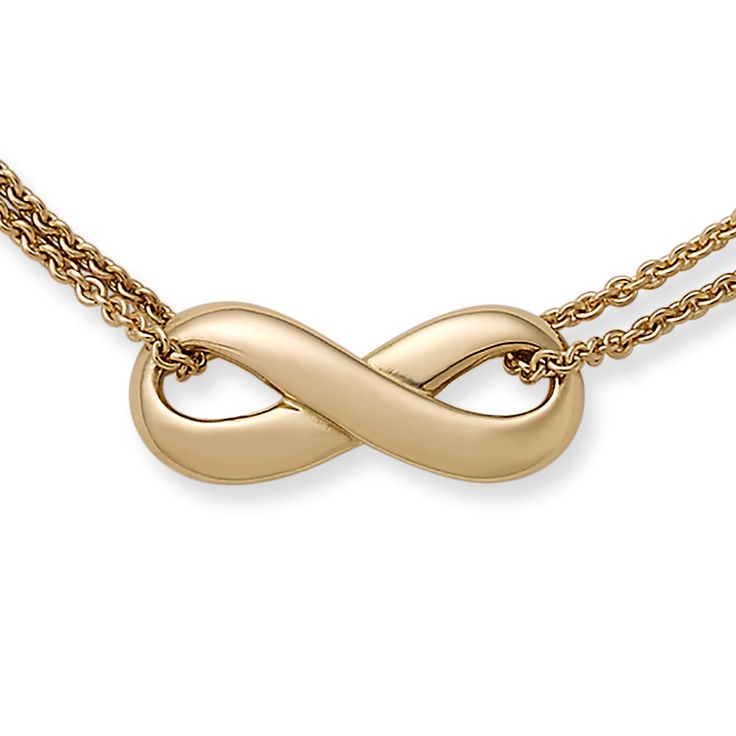 Never-ending, whole-heartedly, and without limits are just a few of the emotions evoked by this familiar symbol of love and commitment. Modern Twist Infinity Necklaces As Gifts, Modern Infinity Necklace As Gift, Modern Twist Infinity Necklace As Gift, Modern Twist Infinity Necklace For Gift, Modern Twist Infinity Necklace For Gifts, Elegant White Gold Necklace For Promise, Formal 14k Gold Infinity Jewelry, 14k Gold Infinity Jewelry For Formal Occasions, Fine Jewelry Infinity Shape For Formal Occasions