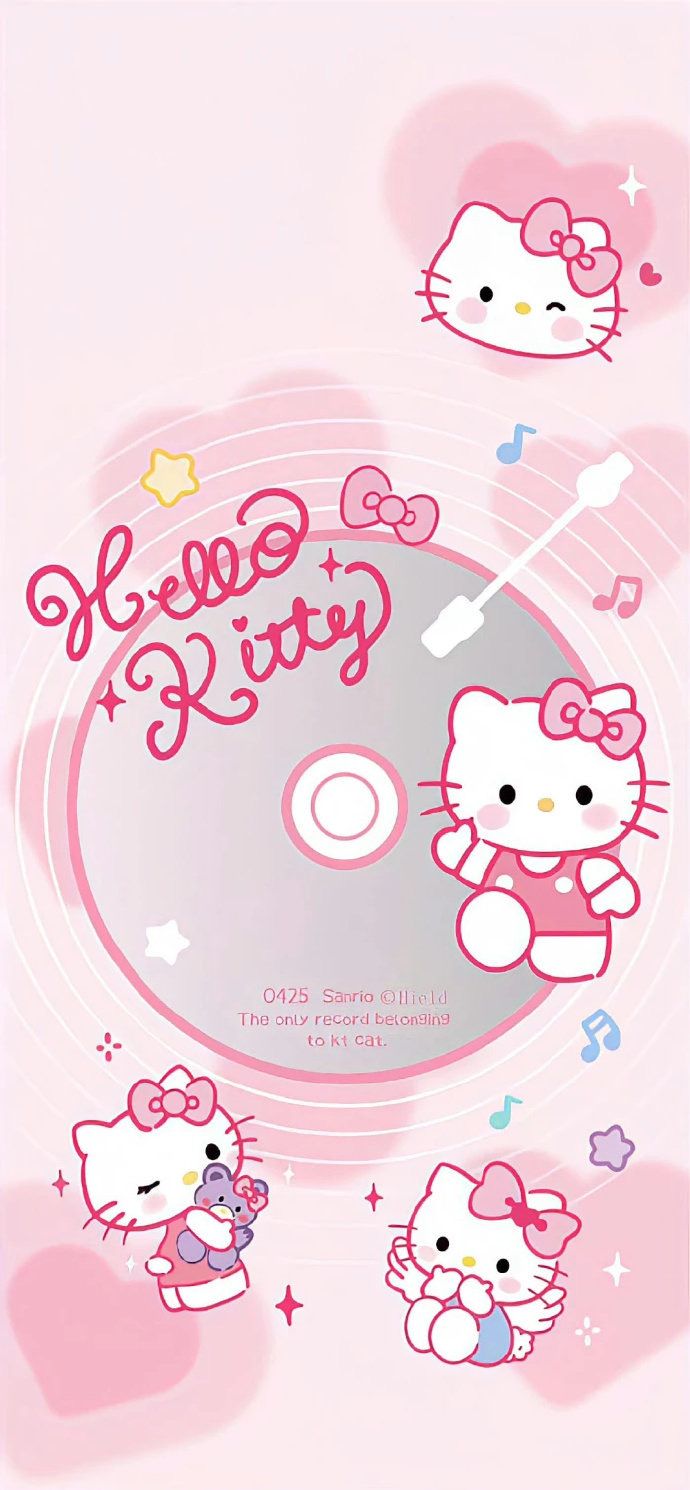 an image of hello kitty cd cover