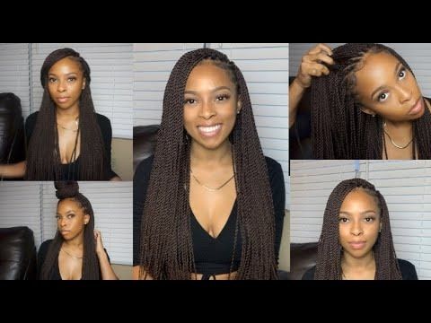 (10) EASY CROCHET SENEGALESE TWISTS | YOLANA HAIR - YouTube Crochet Senegalese Twist, Senegalese Twists, Senegalese Twist, Easy Crochet, Braids, Twist, Crochet, Hair, Plaits