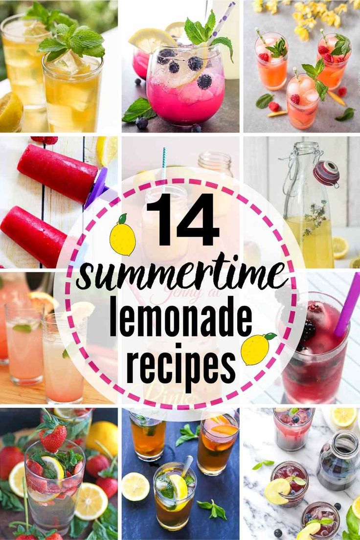 14 completely refreshing, (and also gorgeous) FRESH LEMONADE RECIPES just in time for summer!!! Loving these popular summer drinks like strawberry lemonade as well as some of the more unique varieties! There's a homemade lemonade recipe for everyone! #lemonade #lemonaderecipe #bestlemonaderecipe #lemonaderecipes #summerlemonade #lemonadeideas #lemonaderecipeideas #recipe #recipes #drinkrecipes Fresh Lemonade Recipe, Popular Summer Drinks, Homemade Lemonade Recipe, Pink Lemonade Recipes, Cold Brew Iced Tea, Limeade Recipe, Virgin Drinks, Mango Lemonade, Homemade Lemonade Recipes