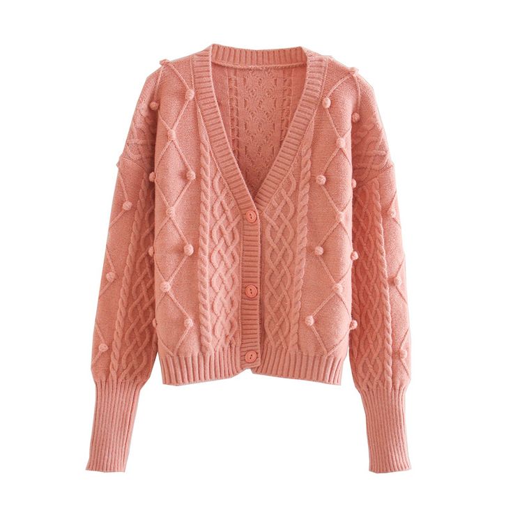 Autumn womens cardigan jacketFabric: knitColor: pinkSize(cm):S,MS:length:56, shoulder:58， sleeve:53M:length:57, shoulder:59， sleeve:54To make your experience as smooth as possible, I will assist you and answer your questions with my suggestions from the beginning until you receive your dress. But this is not the end. Also If you would have any question or issue about your dress after you receive it, just let me know and I will be keep in touch with all my care.&ltp&gtWhen you w Trendy Pink V-neck Outerwear, Pink V-neck Winter Cardigan, Pink V-neck Winter Outerwear, Cozy Pink V-neck Outerwear, Trendy Fitted V-neck Sweater Coat, Pink V-neck Trendy Outerwear, Chic Pink V-neck Cardigan, Pink Fitted V-neck Outerwear, Elegant Pink Knitted Sweater