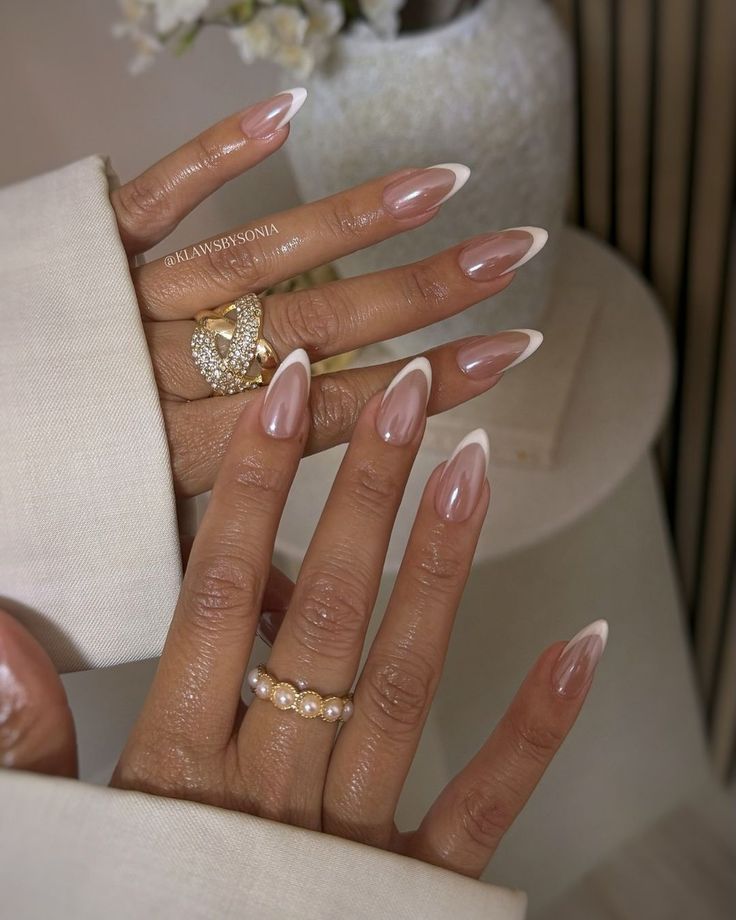 30 Stunning 2024 Nail Art You'll Love Nails Inspiration Ballerina, Pink Nails Inspiration, Pastel Pink Nails, Nail Shimmer, French Tip Acrylic Nails, Vibrant Nails, Pearl Nails, Short Nail, Sparkle Nails