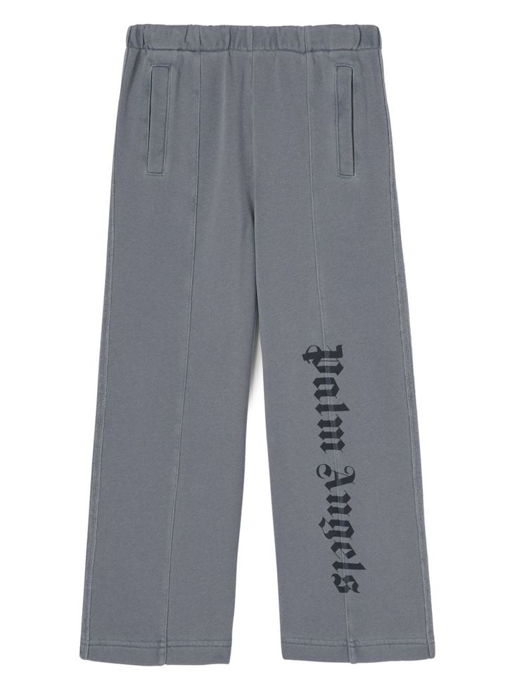 medium grey cotton logo print at the leg elasticated waistband two side welt pockets Angel Kids, Teen Boy Outfits, Dress With Jean Jacket, Baby Boy Accessories, Dolce And Gabbana Kids, Kids Jordans, Kids Logo, Stella Mccartney Kids, Cotton Logo