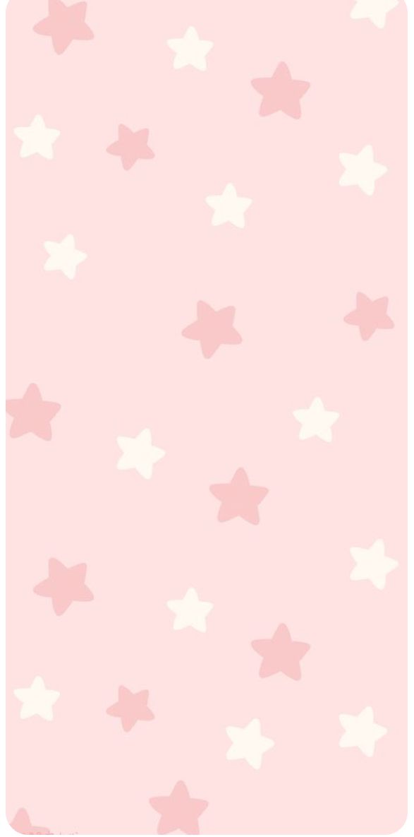 pink and white stars on a light pink background