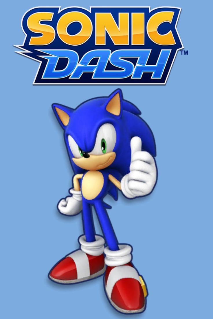 an image of sonic dash from the video game