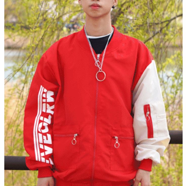 This Is A Nwt Windbreaker Made Popular By Art Beat Project Dance Group. K Pop Style. This Has Never Been Used And Us In Excellent Condition. The Jacket Is Very Lightweight And Has Several Zipper Pockets. Hip Hop Outerwear With Pockets For Outdoor, Casual Red Outerwear With Stand Collar, Hip Hop Long Sleeve Outdoor Outerwear, Hip Hop Long Sleeve Outerwear, Hip Hop Long Sleeve Winter Outerwear, Hip Hop Long Sleeve Track Jacket For Fall, Hip Hop Winter Outerwear With Pockets, Hip Hop Style Long Sleeve Winter Outerwear, Hip Hop Style Winter Outerwear