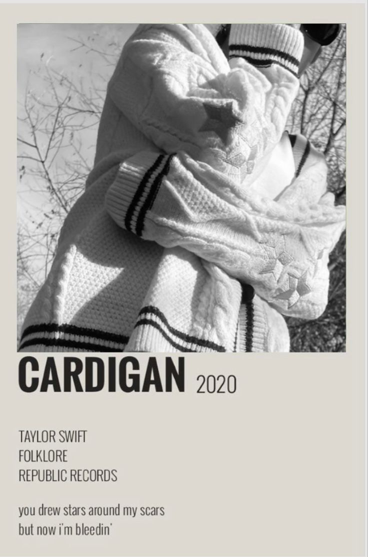 the cover of cardigan magazine with an image of a woman wearing a sweater and scarf