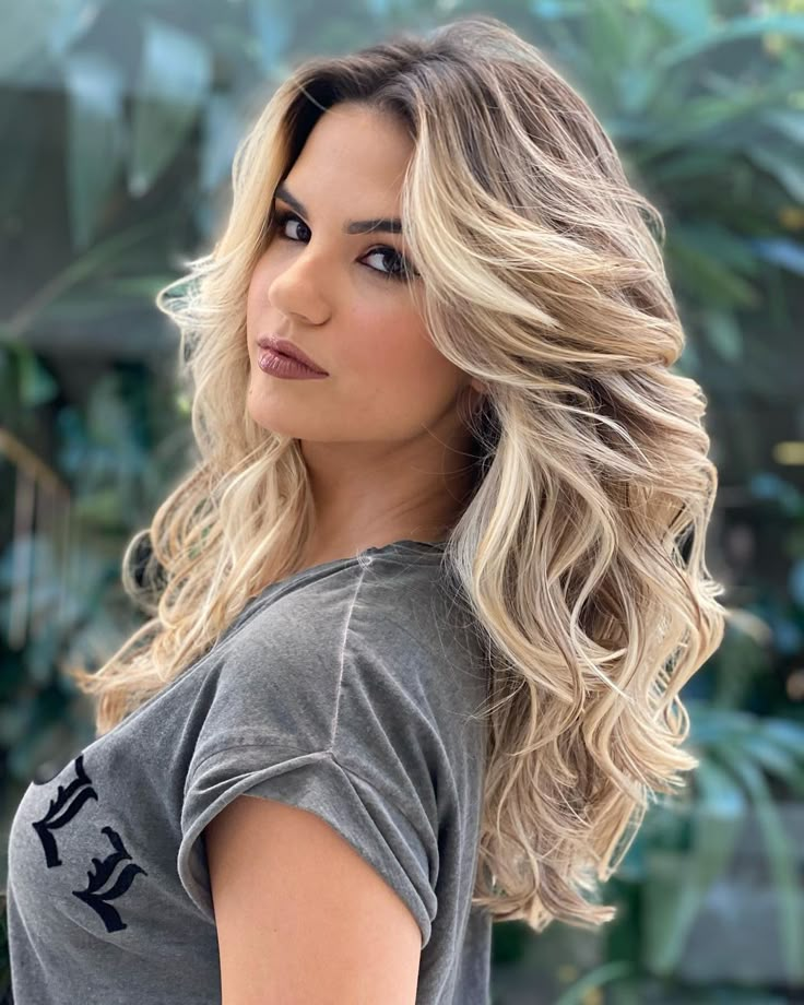 30 Best Butterfly Haircuts to Inspire You Butterfly Haircut Medium Length Wavy Hair, Long Hairstyles Blonde Highlights, The Butterfly Haircut Long, Long Wavy Hairstyles With Layers, Butterfly Haircut For Thinner Hair, Butterfly Haircut For Medium Hair, Wavy Bed, Butterfly Layers Hair Long, Medium Length Butterfly Haircut