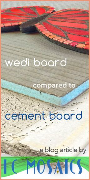 the cover of a magazine with different colored surfboards on top of it and text that reads, wediboard compared to cement board